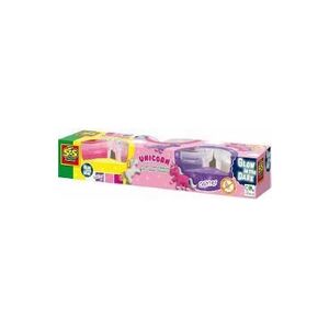 Imagine Set plastilina. Unicorn Glitter si Glow in the dark