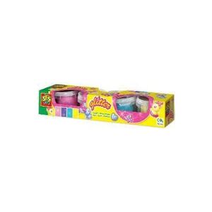 Imagine Set plastilina cu glitter 4 buc