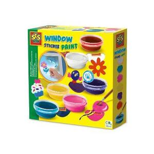 Imagine Set acuarele stickere pentru ferestre