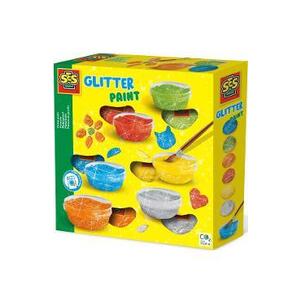 Imagine Set acuarele pasta glitter. Guasa