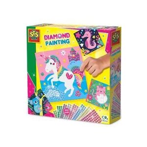 Imagine Set creativ: Pictura cu diamante. Animale fericite