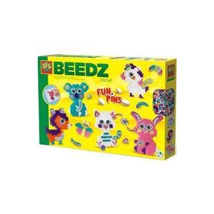 Imagine Joc creativ. Set margele de calcat. Funpins animale cu glitter