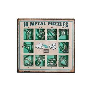Imagine 10 metal puzzles: Green