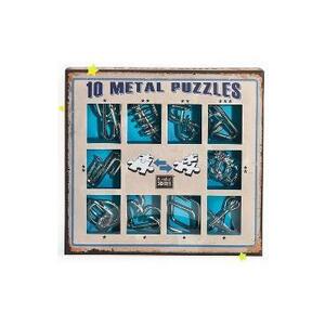 Imagine 10 metal puzzles: Blue