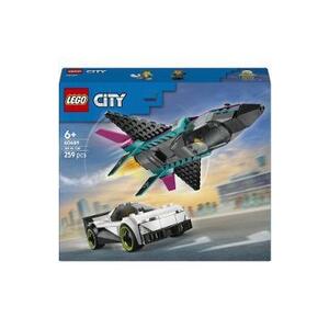 Imagine Lego City: Jet vs. car