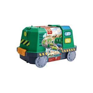 Imagine Joc de constructie. Tren in cutie tip locomotiva. 60 piese