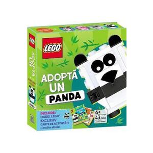 Imagine Lego: Adopta un Panda. Activitati pentru micii iubitori de animale