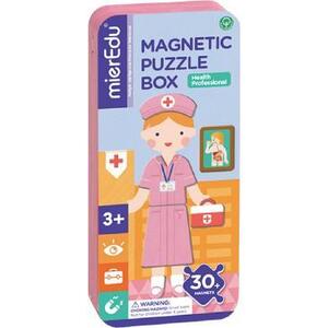 Imagine Puzzle magnetic in cutie metalica: Doctor