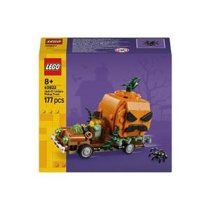 Imagine Lego. Camioneta cu dovleac sculptat
