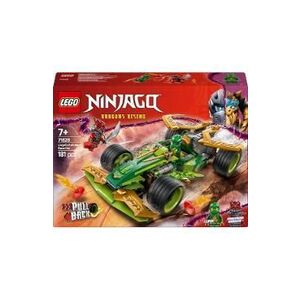Imagine Lego Ninjago. Masina de curse pull-back a lui Lloyd