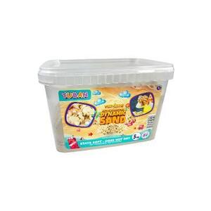 Imagine Nisip senzorial modelabil in cutie, natural, 5 kg