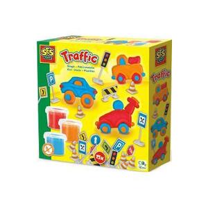 Imagine Set creativ trafic din plastilina