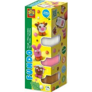 Imagine Plastilina colorata vegana FunDo. Animale de la ferma