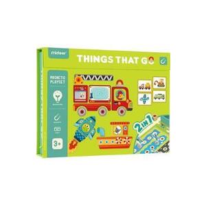 Imagine Puzzle carte magnetica: Things That Go