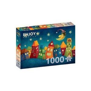 Imagine Puzzle 1000: Fantasy Colorful Houses