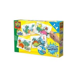 Imagine Set creativ: Coloreaza cu apa. Dinozauri