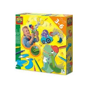 Imagine Set creativ: Tanarul inginer, dinozauri