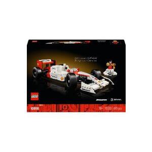 Imagine Lego Icons. McLaren MP4/4 si Ayrton Senna