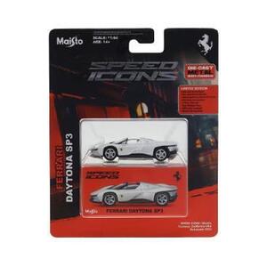 Imagine Masinuta metalica Speed Icons: Ferrari Faytona SP3 alb
