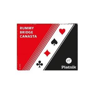 Imagine Set 2 pachete carti de joc Poker, Canasta, Bridge
