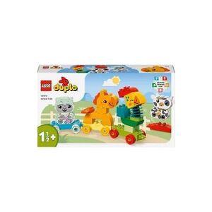 Imagine Lego Duplo. Tren cu animale