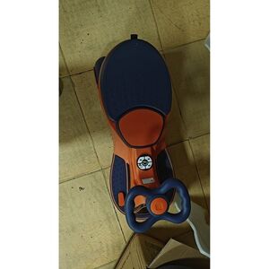 Imagine AIYAPLAY Mașină Electrică pentru Copii 12V, Vehicul Electric pentru Copii cu Baterie Litiu, Iluminare RGB, Roți Luminoase, Portocaliu | Aosom Romania