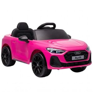 Imagine AIYAPLAY Mașină Electrică pentru Copii 12V Audi A5L cu Telecomandă, Baterie cu Litiu, 2 Motoare, Telecomandă, Roz | Aosom Romania