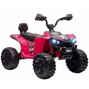 Imagine AIYAPLAY Quad electric pentru copii 24V 2 locuri ATV electric 4–6 km/h quad pentru copii cu acumulator litiu 2 motoare 120W suspensie pe 4 roți | Aosom Romania