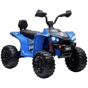 Imagine AIYAPLAY Quad electric pentru copii 24V 2-Sitzer ATV electric 4–6 km/h quad pentru copii cu baterie litiu 2 motoare 120W suspensie pe 4 roți | Aosom Romania