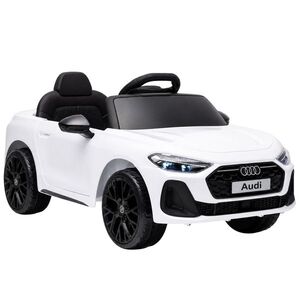 Imagine AIYAPLAY Mașină Electrică pentru Copii 12V Audi A5L cu Telecomandă, Baterie cu Litiu, 2 Motoare, Telecomandă, Roz | Aosom Romania