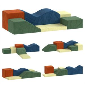 Imagine AIYAPLAY Set de 6 Jucării de Construcție Macabre pentru Copii, Hârtie Pergament | Aosom Romania
