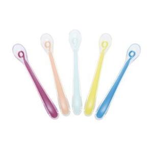 Imagine Set 5 lingurite Babymoov A102407, Silicon (Multicolor)