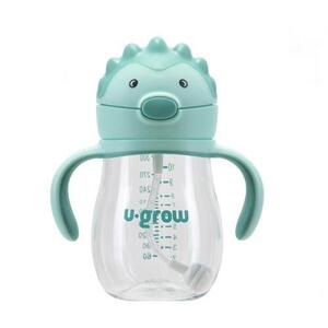 Imagine Cana cu pai si manere, tritan 330 ml