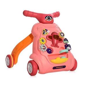 Imagine Antemergator multifunctional Lorelli Space Pink, cu centru de activitati