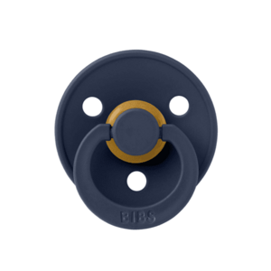 Imagine Suzeta Colour Latex BIBS Deep Space, tetina rotunda, 0 luni +