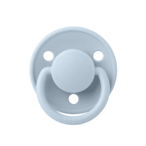Imagine Suzeta De Lux Silicon BIBS Baby Blue, tetina rotunda, marime universala (0-3 ani)