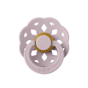 Imagine Suzeta Boheme Latex BIBS Dusky Lilac, tetina rotunda, 0 luni +
