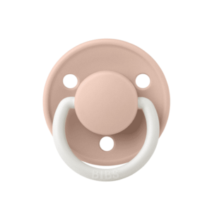 Imagine Suzeta fosforescenta De Lux Glow Latex BIBS, tetina rotunda, 6 luni +
