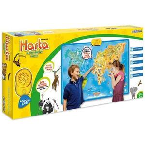 Imagine Harta interactiva cu animale Momki ZN0003