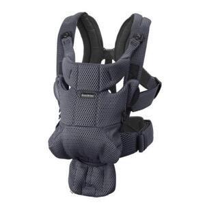 Imagine Ham anatomic BabyBjorn Move, Anthracite, 3D Mesh, 3.2 - 12 kg (Negru/Gri)
