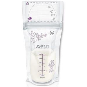 Imagine Pungi de pastrare a laptelui matern Philips Avent SCF603/25, 25 bucati