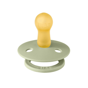 Imagine Suzeta BIBS Colour Studio Collection Stripe Latex, tetina rotunda, 6 luni + (Verde)