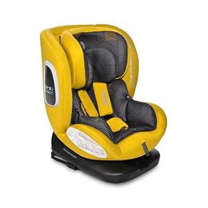 Imagine Scaun auto pentru copii Lorelli Phoenix Lemon Curry, i-Size, Isofix, rotativ 360 grade, 0 luni-12 ani, 40-150 cm, pozitie de somn, protectie laterala in caz de impact, avertizare sonora cand centurile scaunului auto sunt decuplate