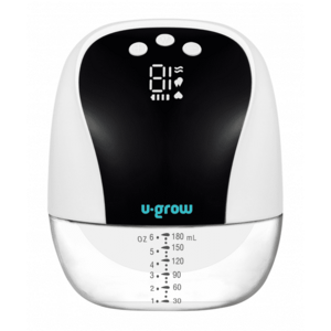 Imagine Pompa de san electrica si portabila U-Grow UGXN-D268, 10 niveluri de extragere, 5 niveluri de masaj, display LED, functie de memorie, 180ml