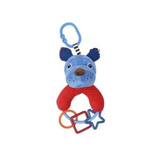 Imagine Jucarie de plus Lorelli Catelus, 20 cm, cu forme geometrice zornaitoare, 0 luni+