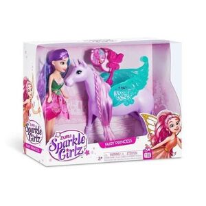 Imagine Set de joaca Sparkle Girlz - Papusa cu unicorn