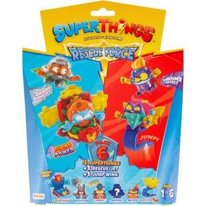 Imagine Set 4 figurine SuperThings Rescue Force