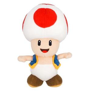 Imagine Jucarie de plus Nintendo Together Super Mario Toad, 20 cm