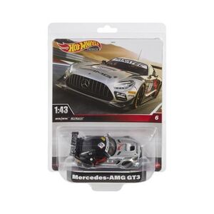 Imagine Masinuta Hot Wheels Premium Real Riders Pop Culture, Mercedes Amg Gt3, 1: 43