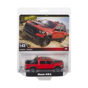 Imagine Masinuta Hot Wheels Premium Real Riders Pop Culture, Ram 4X4, 1: 43